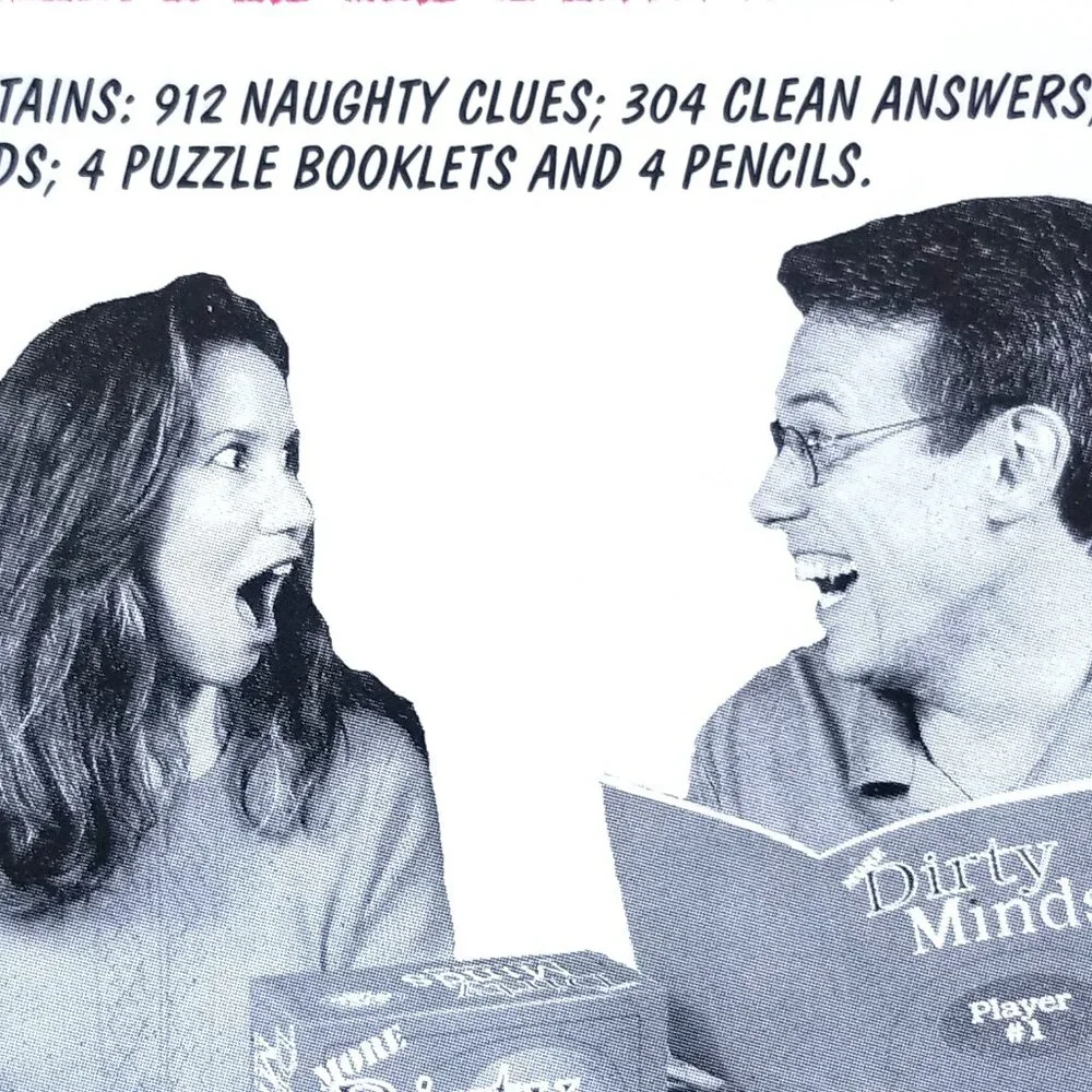 Dirty Minds Adult Board Game Vintage Couples Adult Question Games - Picture 4 of 4